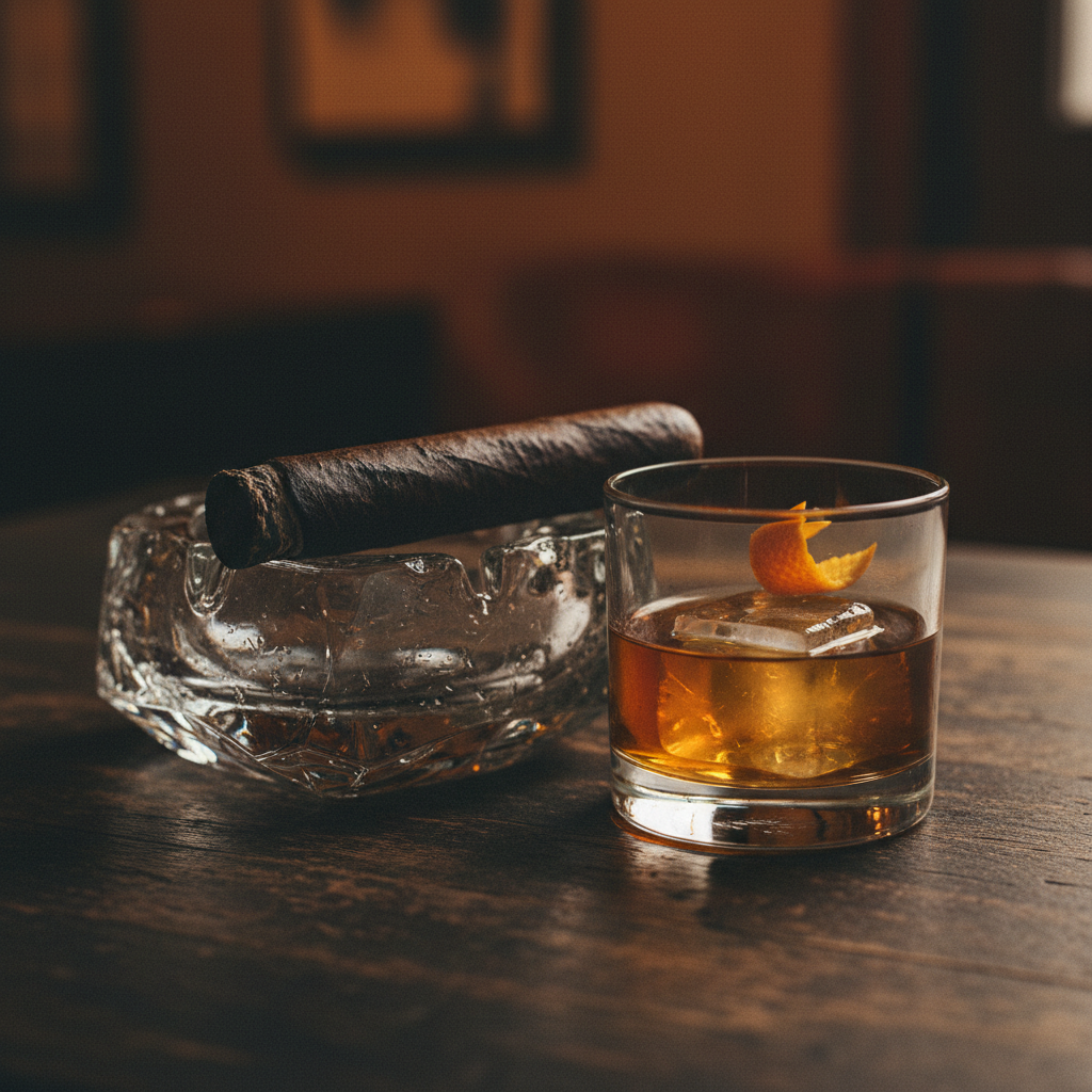A Dark Leaf and a Heavy Glass — essay by Eric Schleien for the SmokeDaddy Cigar Company Journal A Dark Leaf and a Heavy Glass — essay by Eric Schleien for the SmokeDaddy Cigar Company Journal
