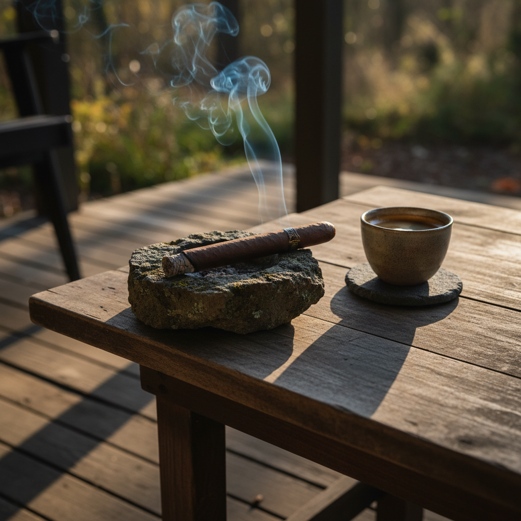 The First Cigar of the Day — essay by Eric Schleien