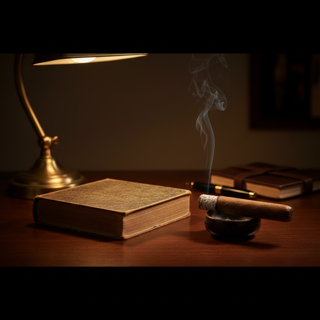 The White Ash and the Black Ink — essay by Eric Schleien for the SmokeDaddy Cigar Company Journal The White Ash and the Black Ink — essay by Eric Schleien for the SmokeDaddy Cigar Company Journal