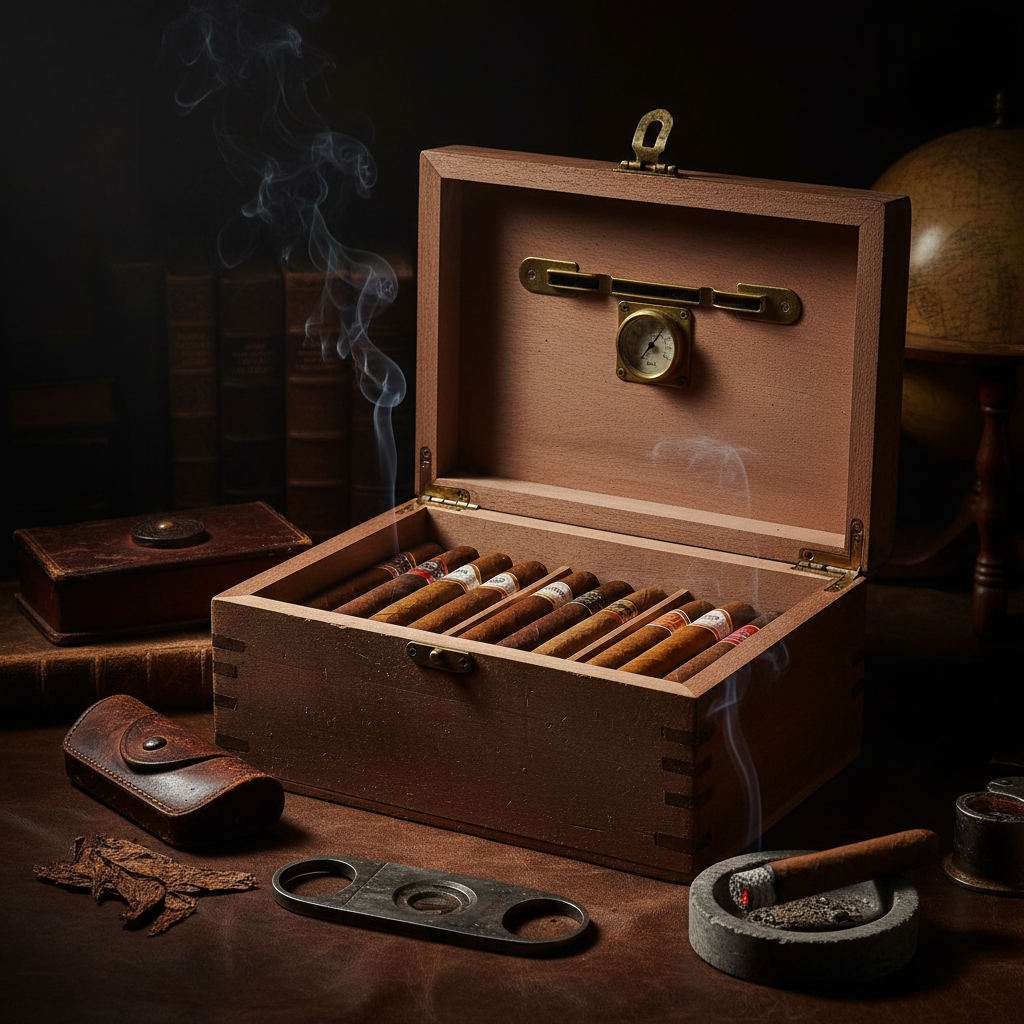 What a Humidor Is Actually For — essay by Eric Schleien
